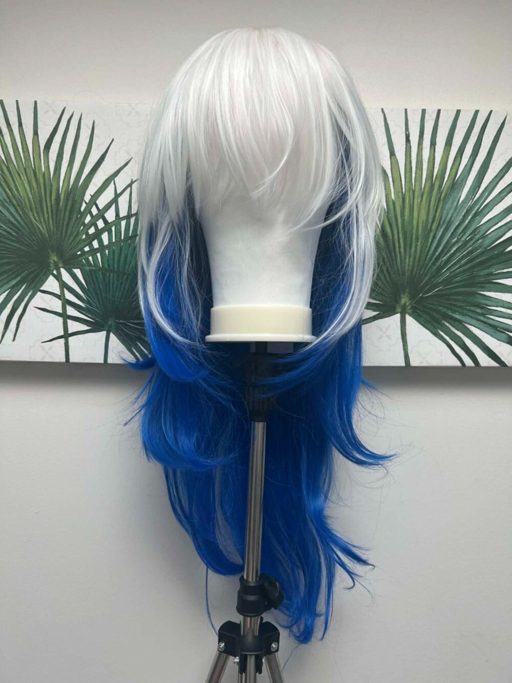 Straight, Layered Synthetic Cosplay Wig